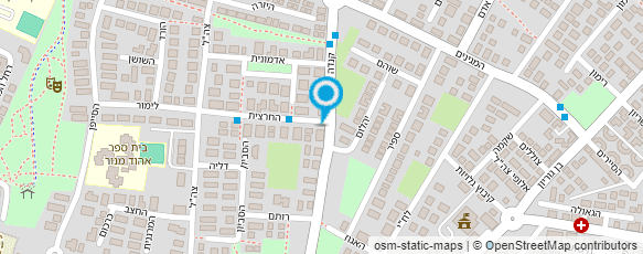 מפת הגעה אל הצהרון של מעיין