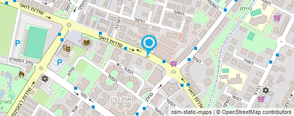 מפת הגעה אל וובקי - עיצוב גרפי ובניית אתרים