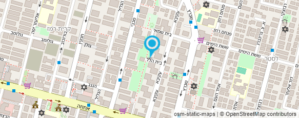 מפת הגעה אל אלינה - קוסמטיקאית פרא רפואית