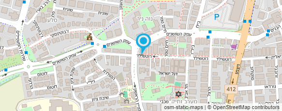 מפת הגעה אל טל משה קוזי-סטודיו לאימוני כושר