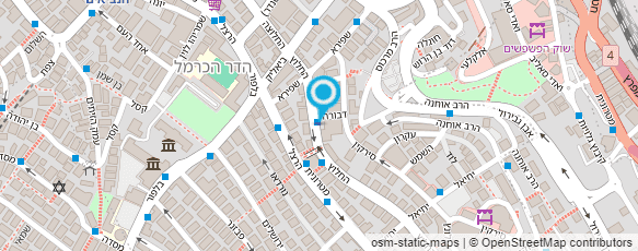 מפת הגעה אל עמותת פותח שערים