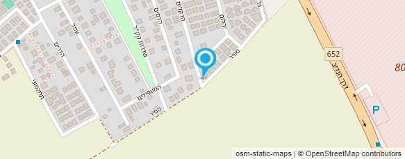 מפת הגעה אל עמית עיצוב בעץ