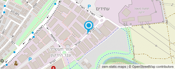 מפת הגעה אל עמוס וולף - Bike Master