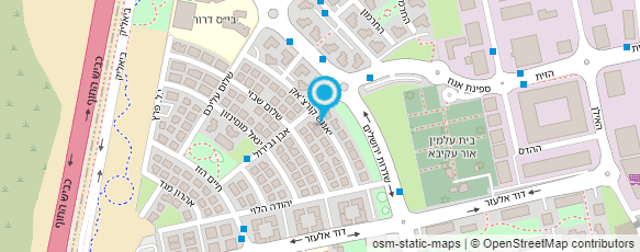 מפת הגעה אל צחי חג'ג' - פיקוח בניה