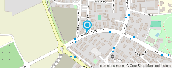 מפת הגעה אל jump-up מרכז להתעמלות קרקע