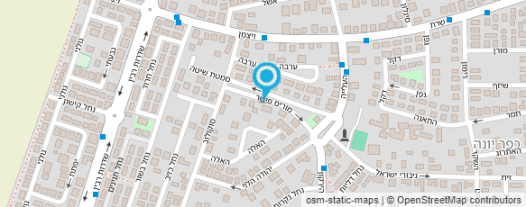 מפת הגעה אל שירותי מוסך עד בית הלקוח