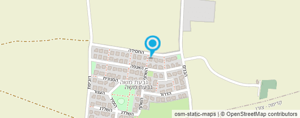 מפת הגעה אל מיכאלה ברוש קנטרביץ תכנון ועיצוב פנים