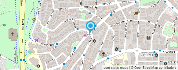 מפת הגעה אל יחיאל וקנין- ביטוח, פנסיה ופיננסים