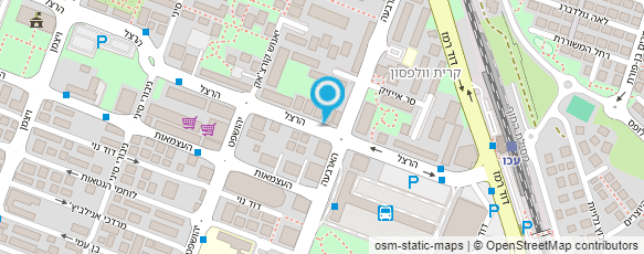 מפת הגעה אל חגי לוי מאמן כושר