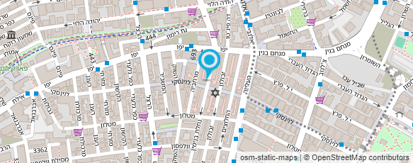 מפת הגעה אל לוינסקי פסטה בר