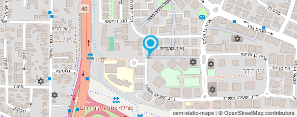 מפת הגעה אל י.ש קבלנות