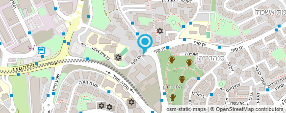 מפת הגעה אל מרכז יום לקשיש בית באייר