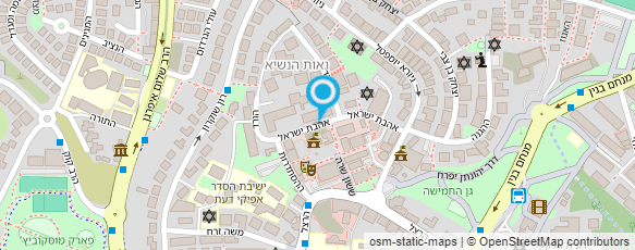 מפת הגעה אל הבית הפתוח לגיל הרך