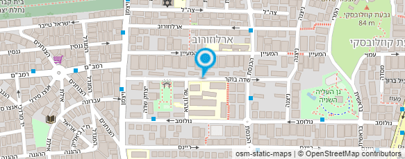 מפת הגעה אל מרכז לאבחון וטיפול מוטורי תפקודי לילדים