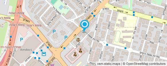 מפת הגעה אל פיצה לונה גרין