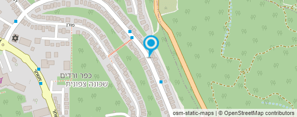 מפת הגעה אל בוסתנא - גינון קהילתי