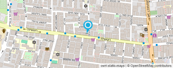 מפת הגעה אל Aluminum Professionals-אלום פרו