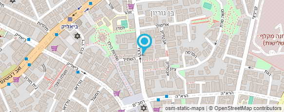 מפת הגעה אל ריטה לייזר