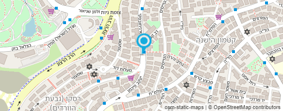 מפת הגעה אל דואר ישראל