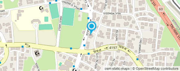 מפת הגעה אל דואר ישראל