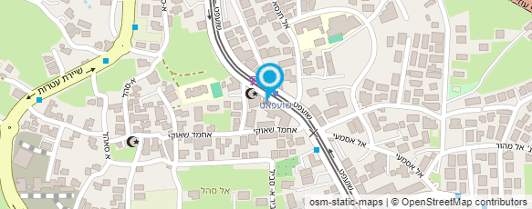 מפת הגעה אל דואר ישראל