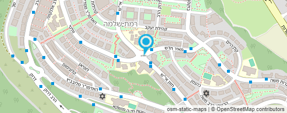 מפת הגעה אל דואר ישראל