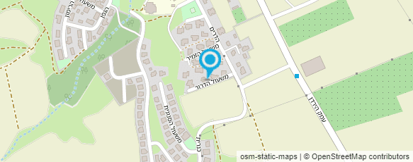 מפת הגעה אל דירת אירוח - משפחת לאור