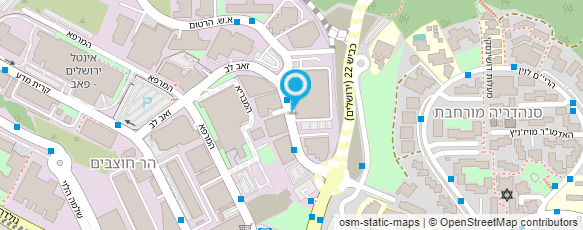 מפת הגעה אל קופת החסד הכללית במעגל השנה