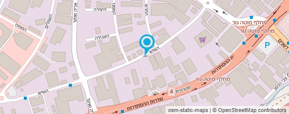 מפת הגעה אל לוי עולם הביגוד