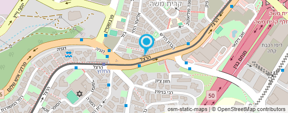 מפת הגעה אל עו"ד טולידאנו אסתר