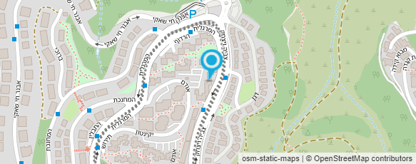 מפת הגעה אל דואר ישראל-מסירת דואר