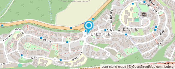 מפת הגעה אל דואר ישראל-מסירת דואר