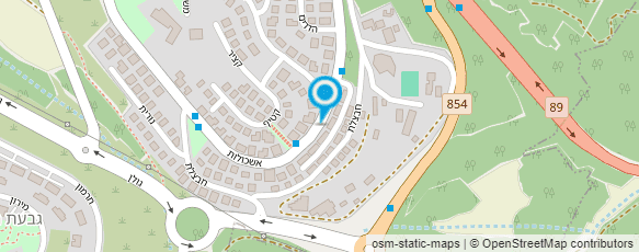 מפת הגעה אל עץ גלילי