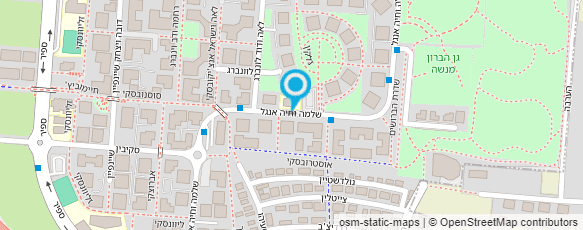 מפת הגעה אל B CENTER - בי סנטר