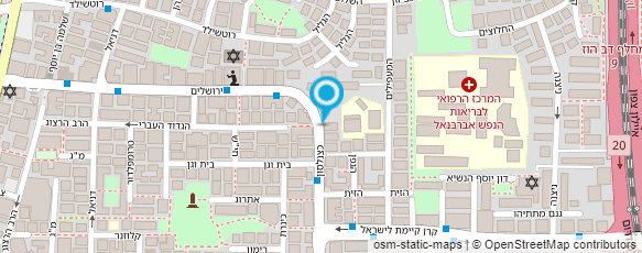 מפת הגעה אל שף פרטי לאירועים - ניסן מוכתר