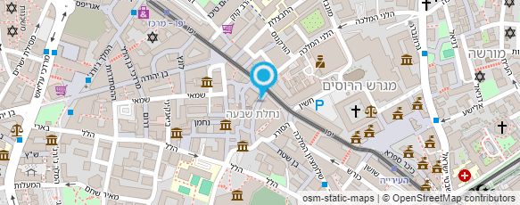 מפת הגעה אל חתול הבר-חמארה ירושלמית
