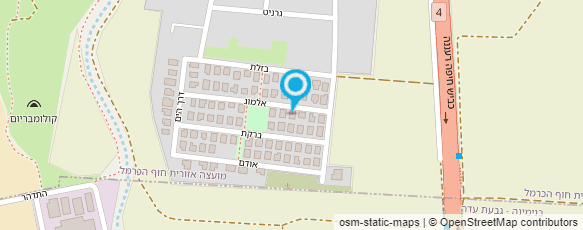 מפת הגעה אל נאוה נהורן -  מורה לפיתוח קול