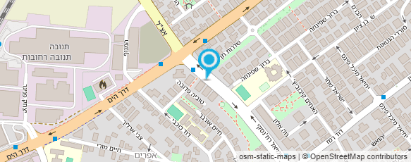 מפת הגעה אל דואר ישראל- מסירת דואר מפת הגעה אל דואר ישראל- מסירת דואר