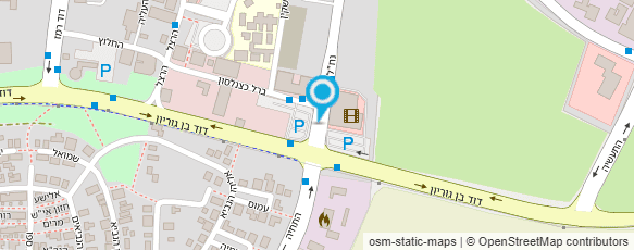 מפת הגעה אל דואר ישראל-מסירת דואר מפת הגעה אל דואר ישראל-מסירת דואר