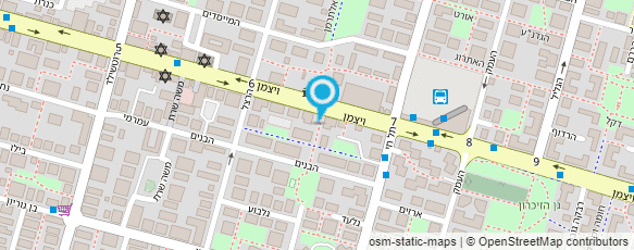 מפת הגעה אל איפ"א האיגוד הישראלי לפיתוח ארגוני ע.ר.