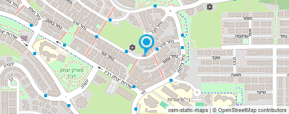 מפת הגעה אל דואר ישראל-מסירת דואר