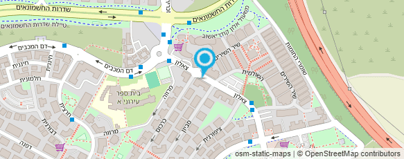 מפת הגעה אל יוגה עם יודפת