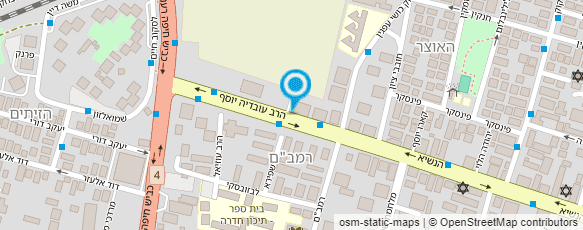 מפת הגעה אל עו"ד אמנון בן נעים