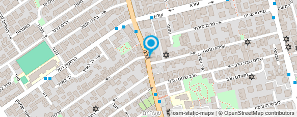 מפת הגעה אל דואר ישראל- מסירת דואר