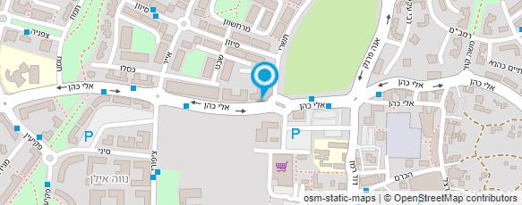 מפת הגעה אל דואר ישראל-מסירת דואר