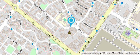 מפת הגעה אל דואר ישראל-מסירת דואר מפת הגעה אל דואר ישראל-מסירת דואר