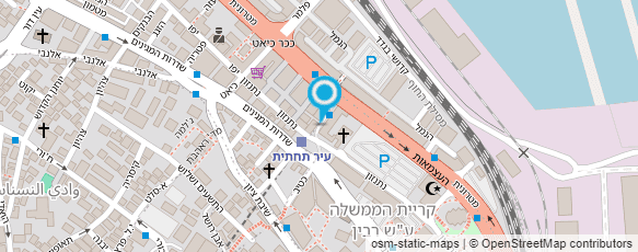 מפת הגעה אל עו"ד ג'אד בדארנה