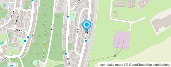 מפת הגעה אל פיצה בגין