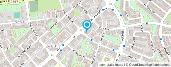 מפת הגעה אל דואר ישראל-מסירת דואר מפת הגעה אל דואר ישראל-מסירת דואר