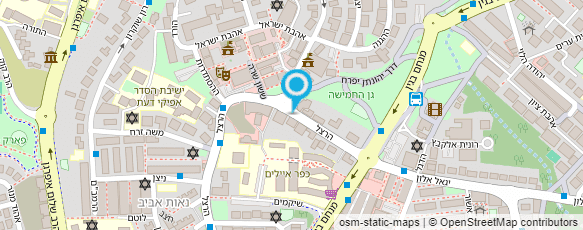 מפת הגעה אל בר נחום צלם אירועים